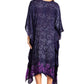 Sakkas Clementine Women's Tie Dye Caftan Dress/Cover Up Beach Kaftan Boho Summer
