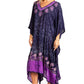 Sakkas Clementine Women's Tie Dye Caftan Dress/Cover Up Beach Kaftan Boho Summer