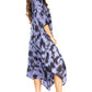 Sakkas Clementine Women's Tie Dye Caftan Dress/Cover Up Beach Kaftan Boho Summer