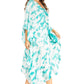Sakkas Clementine Women's Tie Dye Caftan Dress/Cover Up Beach Kaftan Boho Summer