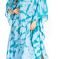 Sakkas Clementine Women's Tie Dye Caftan Dress/Cover Up Beach Kaftan Boho Summer