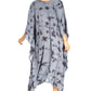 Sakkas Clementine Women's Tie Dye Caftan Dress/Cover Up Beach Kaftan Boho Summer