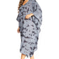 Sakkas Clementine Women's Tie Dye Caftan Dress/Cover Up Beach Kaftan Boho Summer