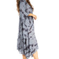 Sakkas Clementine Women's Tie Dye Caftan Dress/Cover Up Beach Kaftan Boho Summer