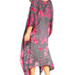 Sakkas Clementine Women's Tie Dye Caftan Dress/Cover Up Beach Kaftan Boho Summer