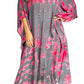 Sakkas Clementine Women's Tie Dye Caftan Dress/Cover Up Beach Kaftan Boho Summer