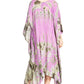 Sakkas Clementine Women's Tie Dye Caftan Dress/Cover Up Beach Kaftan Boho Summer