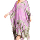 Sakkas Clementine Women's Tie Dye Caftan Dress/Cover Up Beach Kaftan Boho Summer