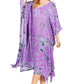 Sakkas Clementine Women's Tie Dye Caftan Dress/Cover Up Beach Kaftan Boho Summer