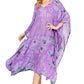 Sakkas Clementine Women's Tie Dye Caftan Dress/Cover Up Beach Kaftan Boho Summer