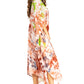 Sakkas Clementine Second Women's Tie Dye Caftan Dress/Cover Up Beach Kaftan Boho
