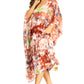 Sakkas Clementine Second Women's Tie Dye Caftan Dress/Cover Up Beach Kaftan Boho