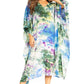 Sakkas Clementine Second Women's Tie Dye Caftan Dress/Cover Up Beach Kaftan Boho