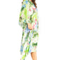 Sakkas Clementine Second Women's Tie Dye Caftan Dress/Cover Up Beach Kaftan Boho
