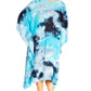 Sakkas Clementine Second Women's Tie Dye Caftan Dress/Cover Up Beach Kaftan Boho