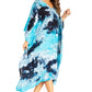 Sakkas Clementine Second Women's Tie Dye Caftan Dress/Cover Up Beach Kaftan Boho