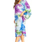 Sakkas Clementine Second Women's Tie Dye Caftan Dress/Cover Up Beach Kaftan Boho
