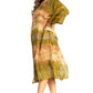 Sakkas Clementine Second Women's Tie Dye Caftan Dress/Cover Up Beach Kaftan Boho