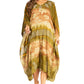 Sakkas Clementine Second Women's Tie Dye Caftan Dress/Cover Up Beach Kaftan Boho