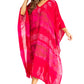 Sakkas Clementine Second Women's Tie Dye Caftan Dress/Cover Up Beach Kaftan Boho