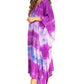 Sakkas Clementine Second Women's Tie Dye Caftan Dress/Cover Up Beach Kaftan Boho