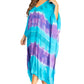 Sakkas Clementine Second Women's Tie Dye Caftan Dress/Cover Up Beach Kaftan Boho