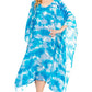 Sakkas Clementine Second Women's Tie Dye Caftan Dress/Cover Up Beach Kaftan Boho