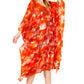 Sakkas Clementine Second Women's Tie Dye Caftan Dress/Cover Up Beach Kaftan Boho