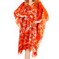 Sakkas Clementine Second Women's Tie Dye Caftan Dress/Cover Up Beach Kaftan Boho