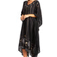 Sakkas Clementine Third Women's Tie Dye Caftan Dress/Cover Up Beach Kaftan Summer