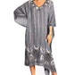Sakkas Clementine Third Women's Tie Dye Caftan Dress/Cover Up Beach Kaftan Summer