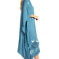 Sakkas Clementine Third Women's Tie Dye Caftan Dress/Cover Up Beach Kaftan Summer