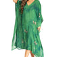 Sakkas Clementine Third Women's Tie Dye Caftan Dress/Cover Up Beach Kaftan Summer