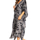 Sakkas Clementine Third Women's Tie Dye Caftan Dress/Cover Up Beach Kaftan Summer