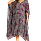 Sakkas Clementine Third Women's Tie Dye Caftan Dress/Cover Up Beach Kaftan Summer