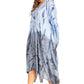 Sakkas Clementine Third Women's Tie Dye Caftan Dress/Cover Up Beach Kaftan Summer