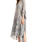 Sakkas Clementine Third Women's Tie Dye Caftan Dress/Cover Up Beach Kaftan Summer