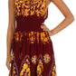 Sakkas Aurora Batik Short Dress