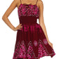 Sakkas Aurora Batik Short Dress