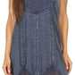 Sakkas Marian Sleeveless Crochet Summer Midi Slim Dress with Emboidery