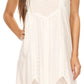 Sakkas Marian Sleeveless Crochet Summer Midi Slim Dress with Emboidery
