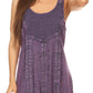 Sakkas Marian Sleeveless Crochet Summer Midi Slim Dress with Emboidery