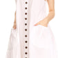 Sakkas Lina Mid Length Casual Summer Tent Swing Sleeveless Dress With Pockets