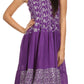 Sakkas Galina Embroidered Adjustable Spaghetti Straps Smocked Bodice Dress