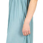 Sakkas Isabis Womens Casual Long  Lace Modest Dress with Short Sleeves Stretchy