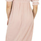 Sakkas Isabis Womens Casual Long  Lace Modest Dress with Short Sleeves Stretchy