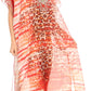 MKY Astryd Women's Flowy Maxi Long Caftan Dress Cover Up with Rhinestone