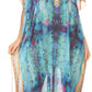 MKY Astryd Women's Flowy Maxi Long Caftan Dress Cover Up with Rhinestone