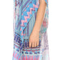 MKY Astryd Women's Flowy Maxi Long Caftan Dress Cover Up with Rhinestone
