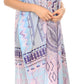 MKY Astryd Women's Flowy Maxi Long Caftan Dress Cover Up with Rhinestone